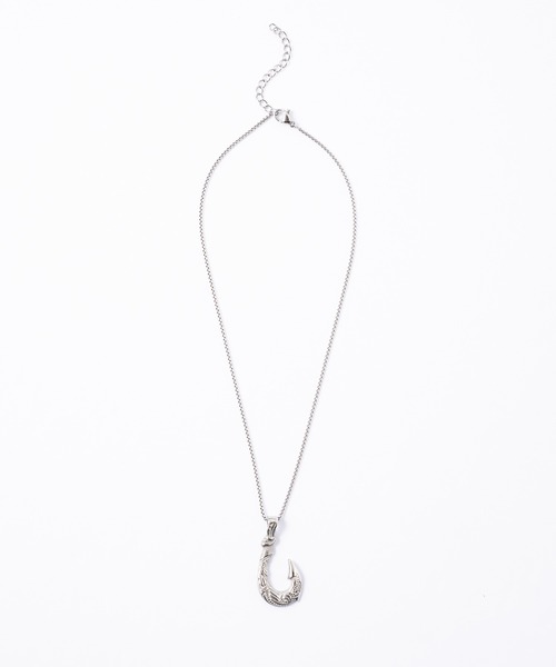 INTER FACTORY（インターファクトリー）の「shellvia - fish hook necklace made in INTER FACTORY（ネックレス・レディース・シルバー/ゴールド・FREE）」の12枚目の写真