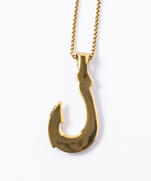 shellvia - fish hook necklace made in INTER FACTORY
