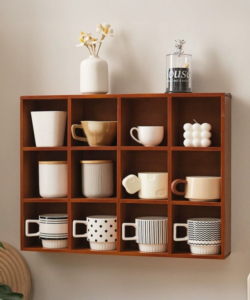 アクタス取扱 スペイン タイル 棚 ディスプレイ棚 食器棚 アクタス取扱