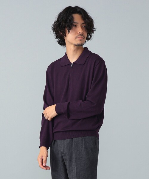 ◆6枚セット　伊勢丹、ビームス購入　ニットポロ　半袖ニット　46サイズ程度 ◇6枚セット 伊勢丹、ビームス購入 ニットポロ 半袖ニット 46サイズ