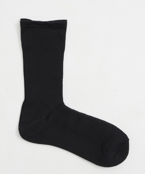 UNITED TOKYO（ユナイテッドトウキョウ）の「CODURA DRY SOCKS ｜ズレない｜蒸れない｜破れない｜臭わない（ソックス/靴下・メンズ・ブラック/ホワイト・1/2）」の6枚目の写真