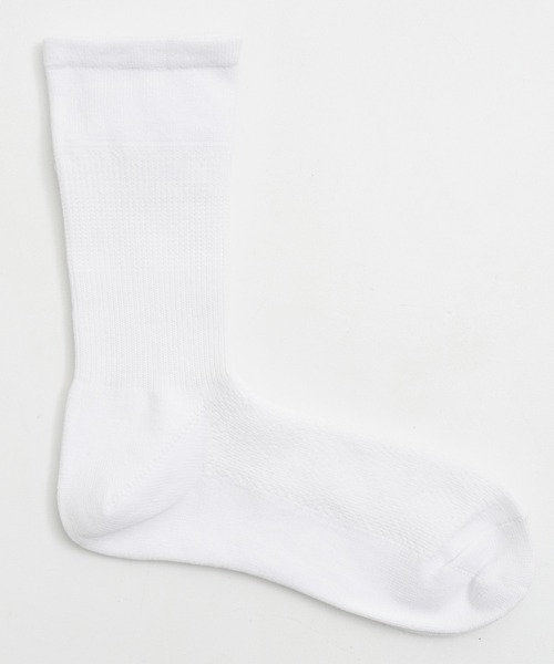UNITED TOKYO（ユナイテッドトウキョウ）の「CODURA DRY SOCKS ｜ズレない｜蒸れない｜破れない｜臭わない（ソックス/靴下・メンズ・ブラック/ホワイト・1/2）」の3枚目の写真