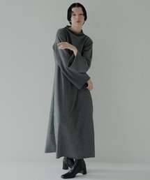 RYU([)soft wool bottle neck dress(s[X)
