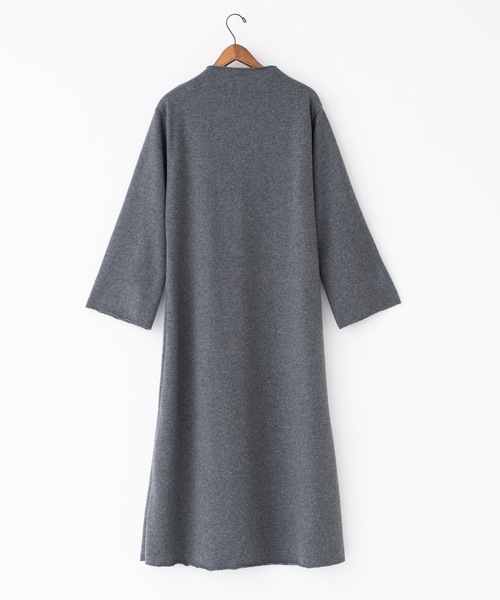 RYU(リュー)の「soft wool bottle neck dress(ワンピース・メンズ・チャコール/モカ・1/2)」の12枚目の写真