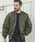 MR.OLIVE�i�~�X�^�[�I���[�u�j�́uMILITARY NYLON / L-2 FLIGHT JACKET�iMA-1�j�v�b�O���[��