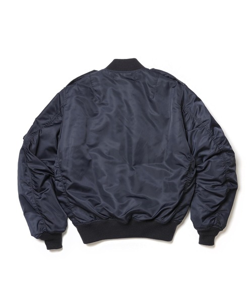 MR.OLIVE(ミスターオリーブ)の「MILITARY NYLON / L-2 FLIGHT JACKET(MA-1・メンズ・グリーン/ネイビー・SMALL/MEDIUM/LARGE)」の8枚目の写真