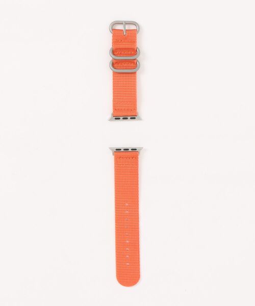 Fun & Daily（ファンアンドデイリー）の「Apple Watch Military Nylon Band（デジタル腕時計・メンズ・ブラック/ネイビー/ベージュ/アーミー/ブラック系その他/オレンジ/グレー・A/B）」の7枚目の写真