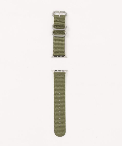Fun & Daily（ファンアンドデイリー）の「Apple Watch Military Nylon Band（デジタル腕時計・メンズ・ブラック/ネイビー/ベージュ/アーミー/ブラック系その他/オレンジ/グレー・A/B）」の14枚目の写真