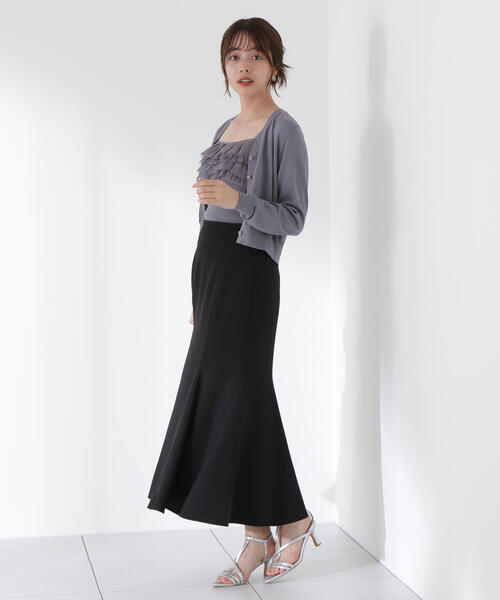 PROPORTION BODY DRESSING(プロポーションボディドレッシング)の「ハイウエストマーメイドスカート / 1215120507(スカート・レディース・オフホワイト/ブラウン/ブラック・SMALL/MEDIUM/XS)」の6枚目の写真