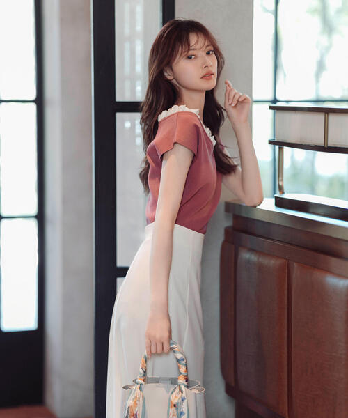 PROPORTION BODY DRESSING(プロポーションボディドレッシング)の「ハイウエストマーメイドスカート / 1215120507(スカート・レディース・オフホワイト/ブラウン/ブラック・SMALL/MEDIUM/XS)」の14枚目の写真