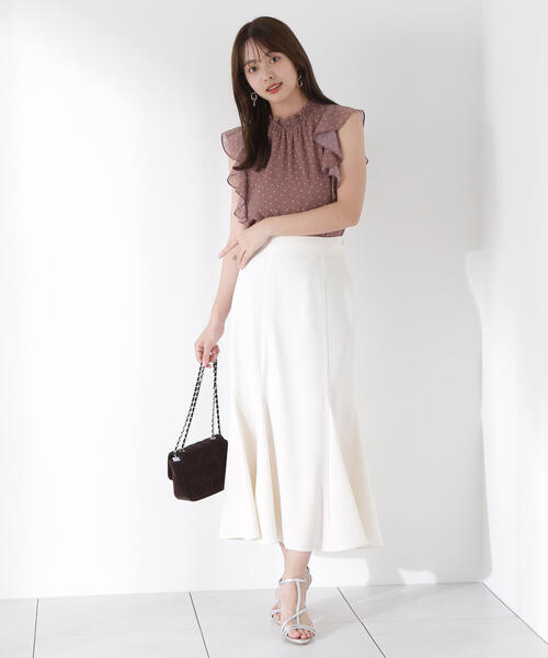 PROPORTION BODY DRESSING(プロポーションボディドレッシング)の「ハイウエストマーメイドスカート / 1215120507(スカート・レディース・オフホワイト/ブラウン/ブラック・SMALL/MEDIUM/XS)」の15枚目の写真