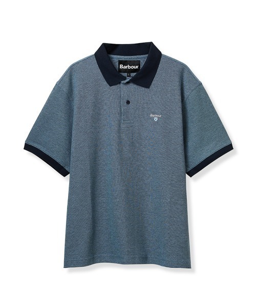 Barbour(バブアー)の「Barbour ロゴ バイカラー スポーツ ポロシャツ(ポロシャツ・メンズ・ネイビー/グリーン/ライトブルー・SMALL/MEDIUM/LARGE)」の10枚目の写真