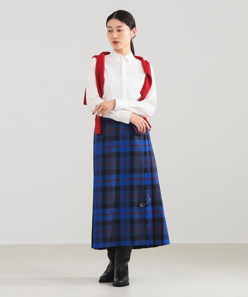 再値下げ 新品【O'NEIL OF DUBLIN】ウールキルトスカート 8 【公式通販】
