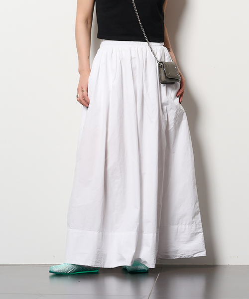 ASHER KATE Poplin Skirt L802-W20：スカート