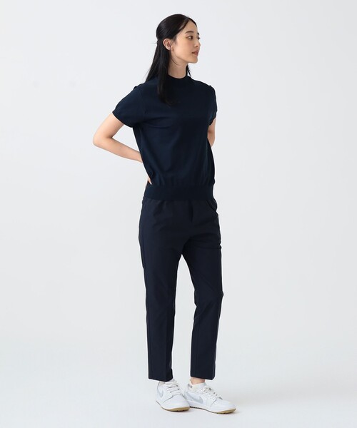 BEAMS GOLF（ビームスゴルフ）の「B.G.THREE / ALL-TIME ドローコード テーパードパンツ（その他パンツ・レディース・ネイビー/ブラック・LARGE/MEDIUM）」の15枚目の写真