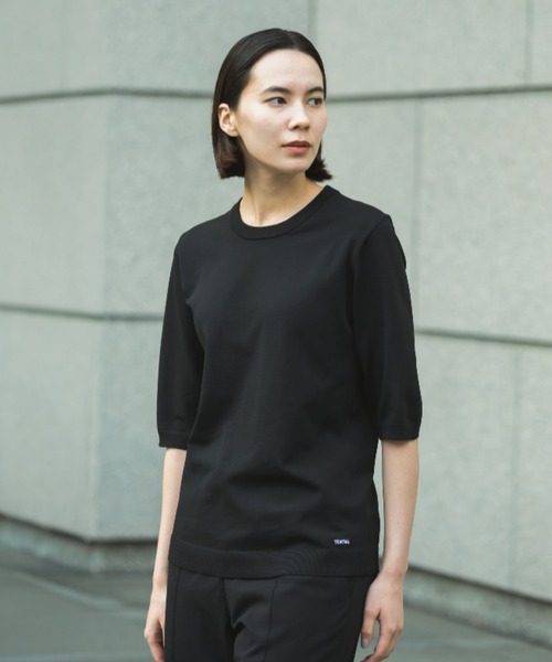 MIGARU Light Knit Women's Short Sleeve T-Shirt（Tシャツ