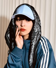 CALIFORNIA OUTFITTERS（カリフォルニア アウトフィッターズ）の「5B3 大判スカーフ 70cm×70cm ＋ 無地 ６パネルキャップ SET（キャップ・レディース）」