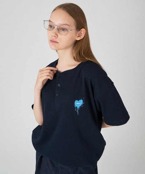 LGB D.HENLY Tシャツ ヘンリーネック ルグランブルー LGB(ルグランブルー) ヘンリーネックカットソー DX ♂2 - トップス