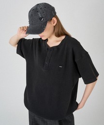 ONCILY(IVF[)HENRY NECK THERMAL T-SHIRT /w[lbNT[}TVc(TVc/Jbg\[)