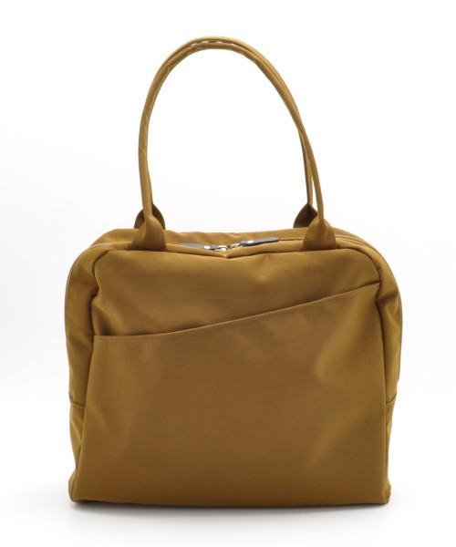 CLEDRAN(クレドラン)の「【A4/PCにも対応】CL3860 CHEVA POCKET BOSTON(ボストンバッグ・レディース・ブラック/ライトグレー/マスタード・FREE)」の5枚目の写真