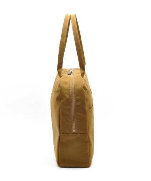 CLEDRAN(クレドラン)の「【A4/PCにも対応】CL3860 CHEVA POCKET BOSTON(ボストンバッグ・レディース・ブラック/ライトグレー/マスタード・FREE)」の6枚目の写真