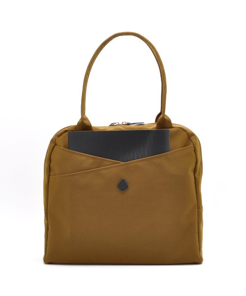 CLEDRAN(クレドラン)の「【A4/PCにも対応】CL3860 CHEVA POCKET BOSTON(ボストンバッグ・レディース・ブラック/ライトグレー/マスタード・FREE)」の10枚目の写真
