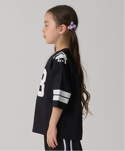 Tシャツ・カットソー teket Mismatch Tee 5FT2254 VARSITY EMBROIDERY TEE / WHITE | ZETA DIVISION STORE