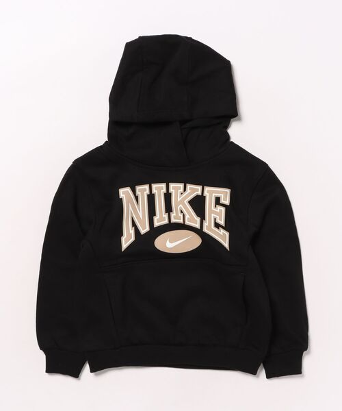 NIKE（ナイキ）の「【NIKE】 NKN GAME DAY ESENT PO HOODY/フーディー/パーカー/キッズ/ナイキ（パーカー・キッズ・ブラック/ホワイト・120cm/115cm/110cm/105cm）」の2枚目の写真