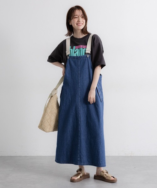 美品　STUDIO D'ARTISAN　ジャンパースカート　デニム　Sサイズ セール】デニムジャンパースカート[プチサイズあり]《CLIP denim