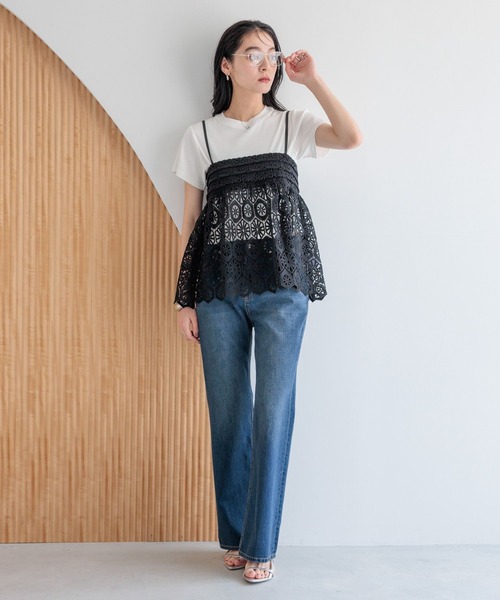 LOWRYS FARM デニムセットアップ　完売品　✴︎新品未使用 LOWRYS FARM（ローリーズファーム）の「CONE／ローライズデニム