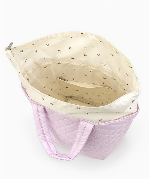 LARGE MULTI TOTE マシュマロピンクキルト（トートバッグ
