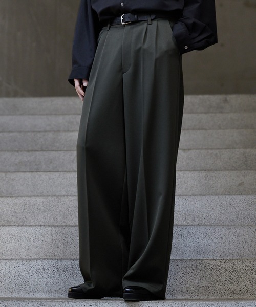 【 完売品・タグ付き新品 】Prime TR /プライムTR 3D タックパンツ CLEL（クレイル）の「【CLEL】Prime TR 3D Tuck Pants