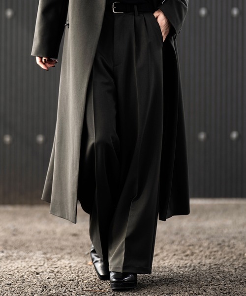 【CLEL】 プライム TR 3Dタックパンツ CLEL（クレイル）の「【CLEL】Prime TR 3D Tuck Pants