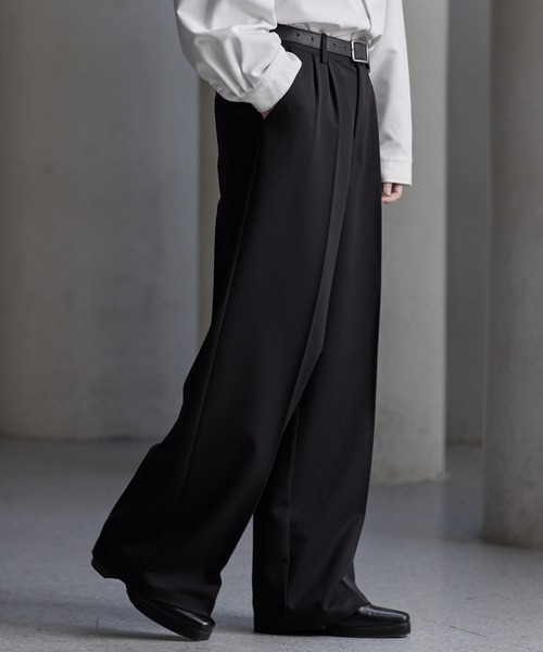 【 完売品・タグ付き新品 】Prime TR /プライムTR 3D タックパンツ CLEL（クレイル）の「【CLEL】Prime TR 3D Tuck Pants
