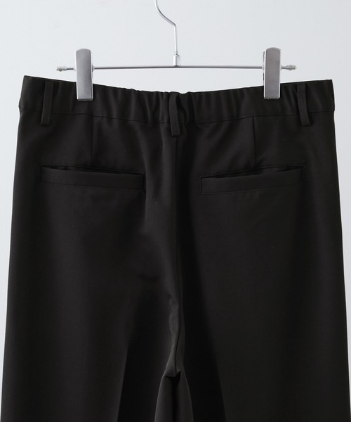 CLEL(クレイル)の「【CLEL】Prime TR Semi-wide Tuck Slacks / プライムTR セミワイドタックスラックス(スラックス・メンズ・チャコールグレー/グレー系1/ブラック/ベージュ系1/グレー系2/ブルー系/ブラック系1・XS/L/M/S)」の11枚目の写真