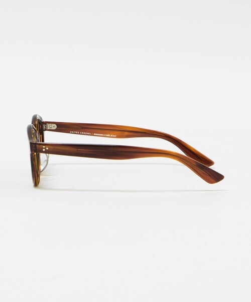 UNITED ARROWS(ユナイテッドアローズ)の「【別注】<Sasaki Celluloid>FR/W DEMI/サングラス(サングラス・メンズ・ブラウン系・FREE)」の3枚目の写真