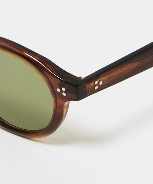 UNITED ARROWS(ユナイテッドアローズ)の「【別注】<Sasaki Celluloid>FR/W DEMI/サングラス(サングラス・メンズ・ブラウン系・FREE)」の4枚目の写真