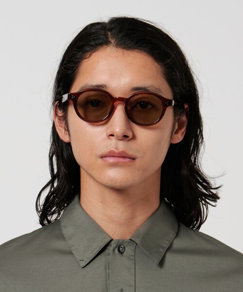 UNITED ARROWS(ユナイテッドアローズ)の「【別注】<Sasaki Celluloid>FR/W DEMI/サングラス(サングラス・メンズ・ブラウン系・FREE)」の10枚目の写真
