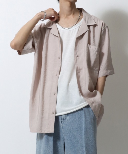 お値下げ❣️試着と水通しのみ✨45RコットンリネンデニムのビックTシャツ ブルー マルニパッチ付き オーガニックコットン製オーバーサイズ