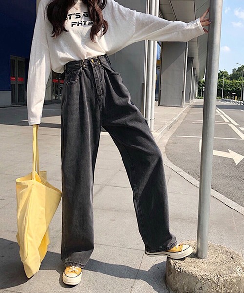 by LEGNA(バイレグナ)の「サイズ調節できるウエストホックデニム(デニムパンツ・レディース・ブラック/ホワイト/インディゴブルー/ライトインディゴブルー/スミクロ・SMALL/MEDIUM/LARGE/X-LARGE)」の21枚目の写真