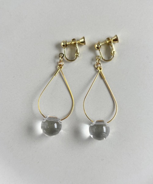 セール】【As】【金属アレルギー対応】NO.185 ドイツ製アクリル クリア