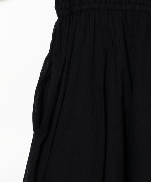 NE QUITTEZ PAS!（ヌキテパ）の「【別注】ne Quittez pas / ドビー ストライプ ワンピース（ワンピース・レディース・ブラック・ONE SIZE）」の16枚目の写真