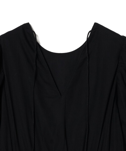 NE QUITTEZ PAS!（ヌキテパ）の「【別注】ne Quittez pas / ドビー ストライプ ワンピース（ワンピース・レディース・ブラック・ONE SIZE）」の19枚目の写真
