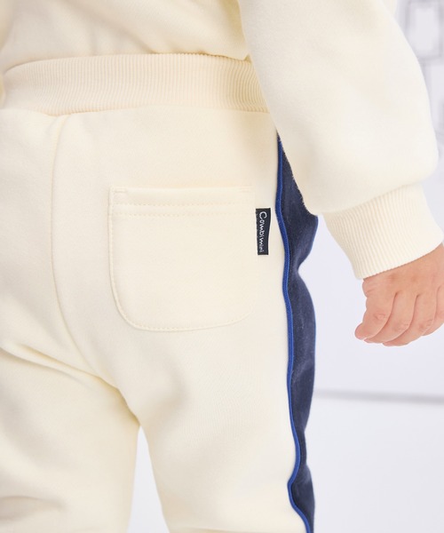 combimini（コンビミニ）の「あったか裏起毛裾リブパンツ（その他パンツ・キッズ・アイボリー/杢グレー・80/90/100/110/120）」の7枚目の写真