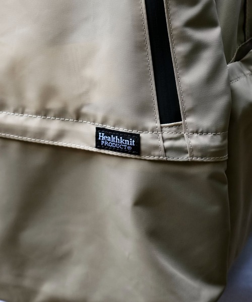 Healthknit(ヘルスニット)の「【Healthknit/ヘルスニット】撥水ナイロン11pocketsリュック HKB-1156B(バックパック/リュック・メンズ・ブラック/ベージュ/ネイビー/ブラウン/グレー・FREE)」の12枚目の写真
