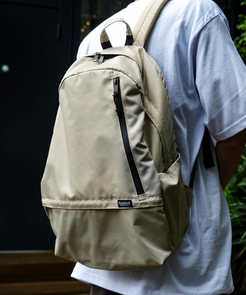 Healthknit(ヘルスニット)の「【Healthknit/ヘルスニット】撥水ナイロン11pocketsリュック HKB-1156B(バックパック/リュック・メンズ・ブラック/ベージュ/ネイビー/ブラウン/グレー・FREE)」の13枚目の写真