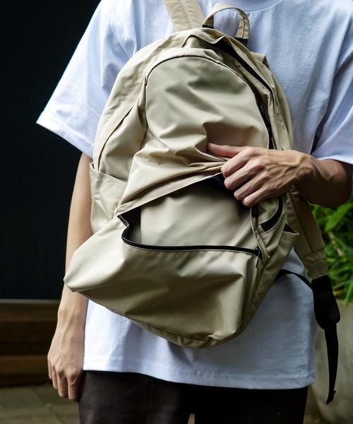 Healthknit(ヘルスニット)の「【Healthknit/ヘルスニット】撥水ナイロン11pocketsリュック HKB-1156B(バックパック/リュック・メンズ・ブラック/ベージュ/ネイビー/ブラウン/グレー・FREE)」の21枚目の写真