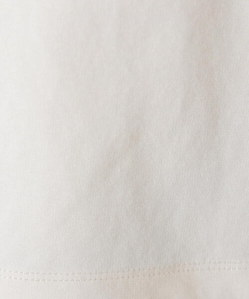 N.(N. Natural Beauty Basic)(エヌエヌナチュラルビューティーベーシック)の「ハーフジッププルオーバー(Tシャツ/カットソー・レディース・オフホワイト/チャコールグレー/ライトグリーン・MEDIUM)」の18枚目の写真