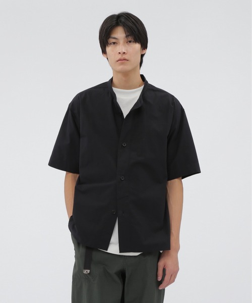 LIGHT WASHED COTTON POPLIN SHIRT（シャツ/ブラウス）｜MHL