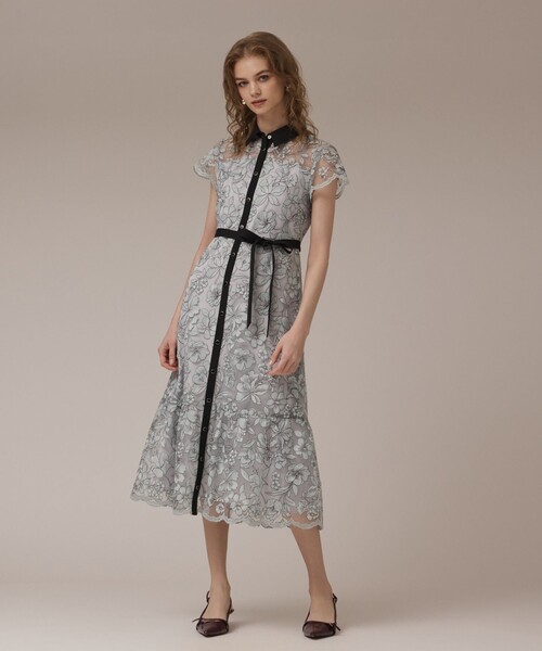 グレースクラス ワンピース ドレス セール】 コードフラワーワンピース